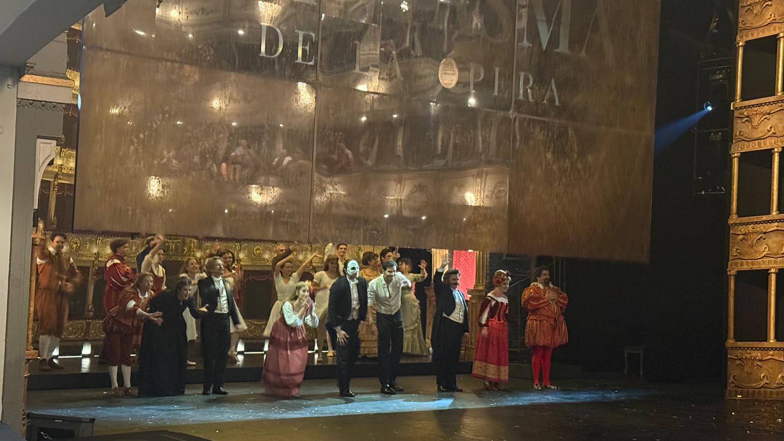 Últimos días del Fantasma de la Ópera en el Teatro Cervantes Últimos días del Fantasma de la Ópera en el Teatro Cervantes