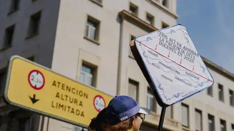 Archivo - Manifestación de docentes no universitarios. Archivo - Manifestación de docentes no universitarios.
