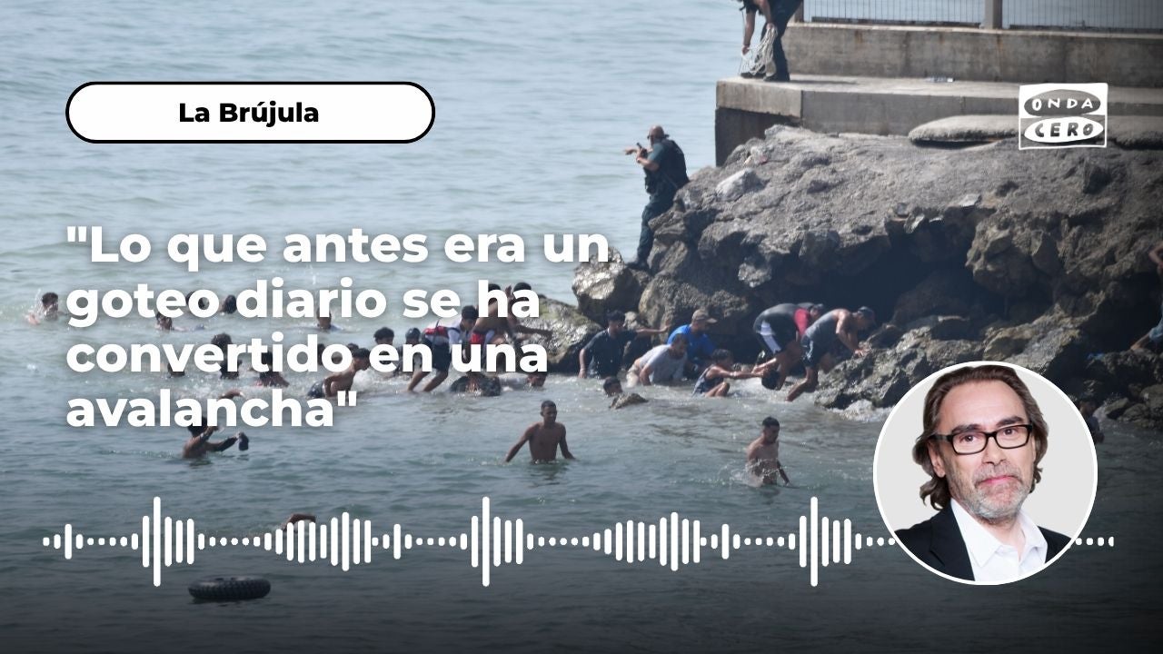 José Miguel Azpiroz alerta de la crisis migratoria en Ceuta: "Lo que antes era un goteo diario se ha convertido en una avalancha" José Miguel Azpiroz alerta de la crisis migratoria en Ceuta: "Lo que antes era un goteo diario se ha convertido en una avalancha"