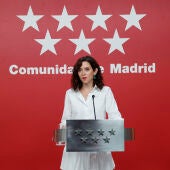 La presidenta de la Comunidad de Madrid, Isabel Díaz Ayuso.