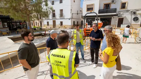 Las obras de remodelación del centro histórico de l’Alfàs finalizarán a finales de agosto Las obras de remodelación del centro histórico de l’Alfàs finalizarán a finales de agosto