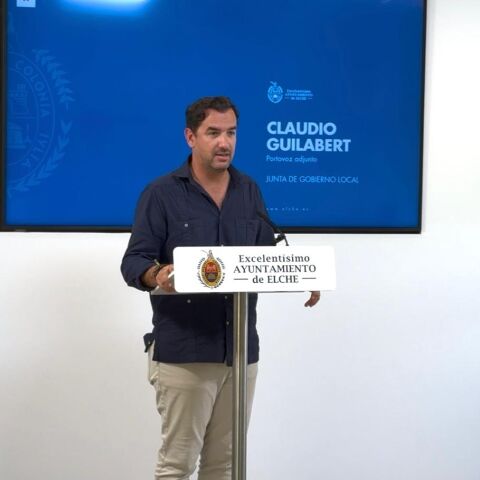 Claudio Guilabert, portavoz adjunto del gobierno municipal.