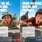  'Conecta con la vía', la campaña de València para prevenir las distracciones en el uso de vehículos de movilidad personal