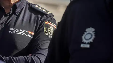 Imagen de archivo de agentes de la Policía Nacional. Imagen de archivo de agentes de la Policía Nacional.