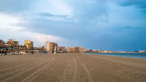 Zona de Gran Playa en Santa Pola. Zona de Gran Playa en Santa Pola.