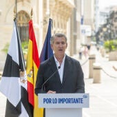 Feijóo califica lo ocurrido en Ceuta de "ocupación premeditada" y critica la respuesta del Gobierno
