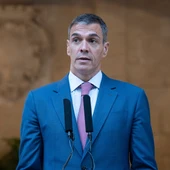 El presidente del Gobierno, Pedro Sánchez, comparece ante los medios de comunicación tras su despacho con el Rey Felipe VI El presidente del Gobierno, Pedro Sánchez, comparece ante los medios de comunicación tras su despacho con el Rey Felipe VI