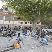Varios migrantes, a 1 de agosto de 2026, en Ceuta (España) Varios migrantes, a 1 de agosto de 2026, en Ceuta (España)