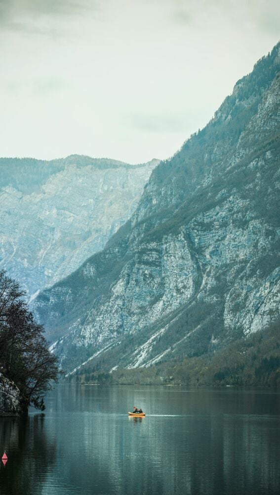 En kayak por el Parque Triglav