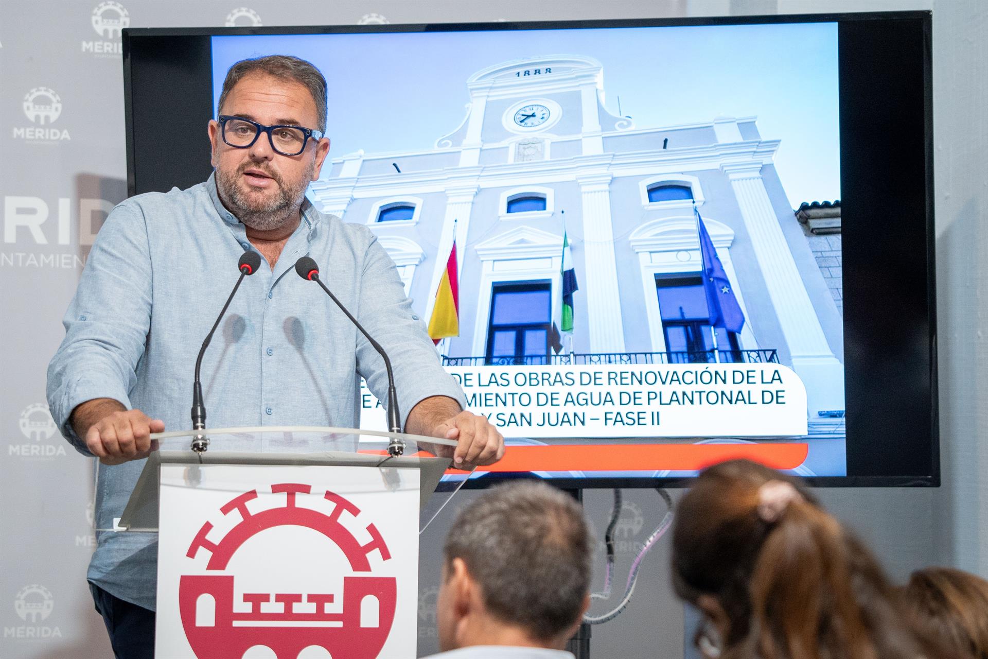 Mérida alcanzará una renovación del 70% de su red de saneamiento con nuevas actuaciones en San Juan y Plantonal de Vera Mérida alcanzará una renovación del 70% de su red de saneamiento con nuevas actuaciones en San Juan y Plantonal de Vera