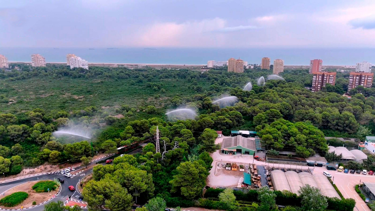 Los cañones SIDEINFO de la Devesa de El Saler se han activado 14 días durante el mes de julio Los cañones SIDEINFO de la Devesa de El Saler se han activado 14 días durante el mes de julio