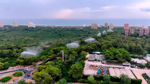 Los cañones SIDEINFO de la Devesa de El Saler se han activado 14 días durante el mes de julio Los cañones SIDEINFO de la Devesa de El Saler se han activado 14 días durante el mes de julio