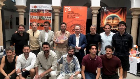El Festival de M&eacute;rida acoge 'C&oacute;micos de Roma', de David Mamet, un homenaje al mundo actoral protagonizado por Fernando Tejero