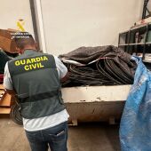 La Guardia Civil investiga a 11 trabajadores por robar cobre en la empresa donde trabajaban