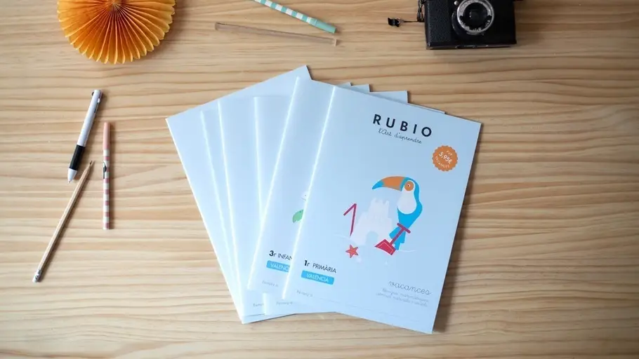 Rubio prepara cuadernillos para "aventureros" Rubio prepara cuadernillos para "aventureros"/ RUBIO VACANCES/ Europa Press