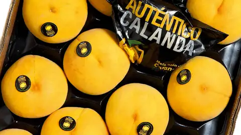 El granizo provoca daños en el Melocotón de Calanda MELOCOTON