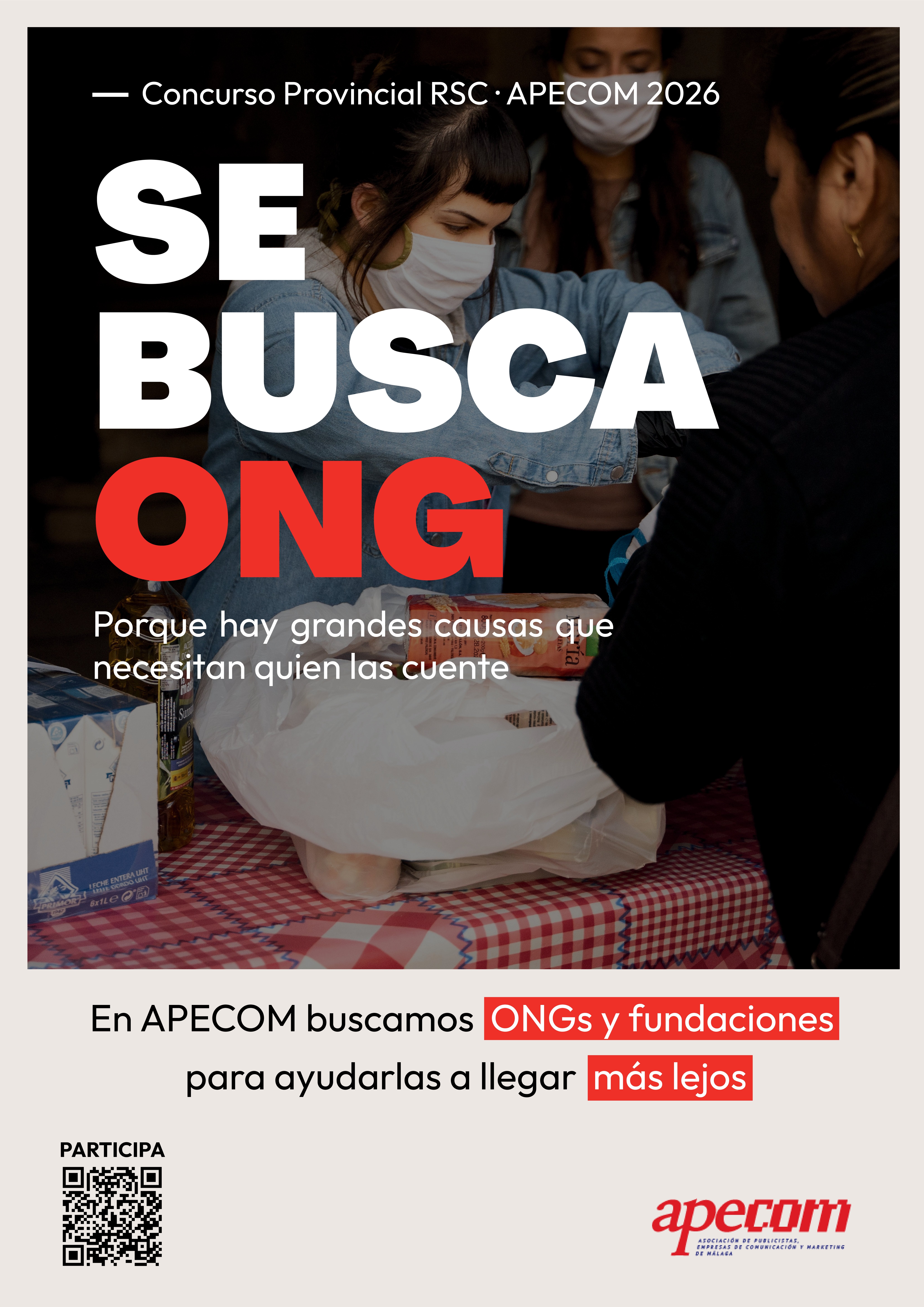 Siete entidades sociales optan ya al programa ‘Se Busca ONG’ de APECOM Siete entidades sociales optan ya al programa ‘Se Busca ONG’ de APECOM