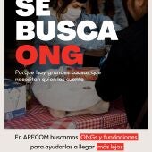 Siete entidades sociales optan ya al programa ‘Se Busca ONG’ de APECOM