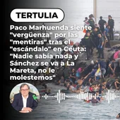 Paco Marhuenda en la tertulia de Más de Uno en Onda Cero Paco Marhuenda en la tertulia de Más de Uno en Onda Cero