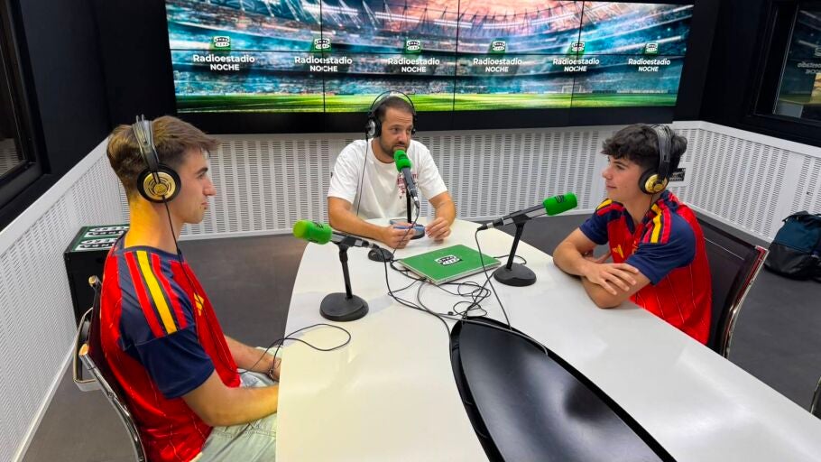 Ra&uacute;l Granado con Diego Piquero y Sergio Sancho