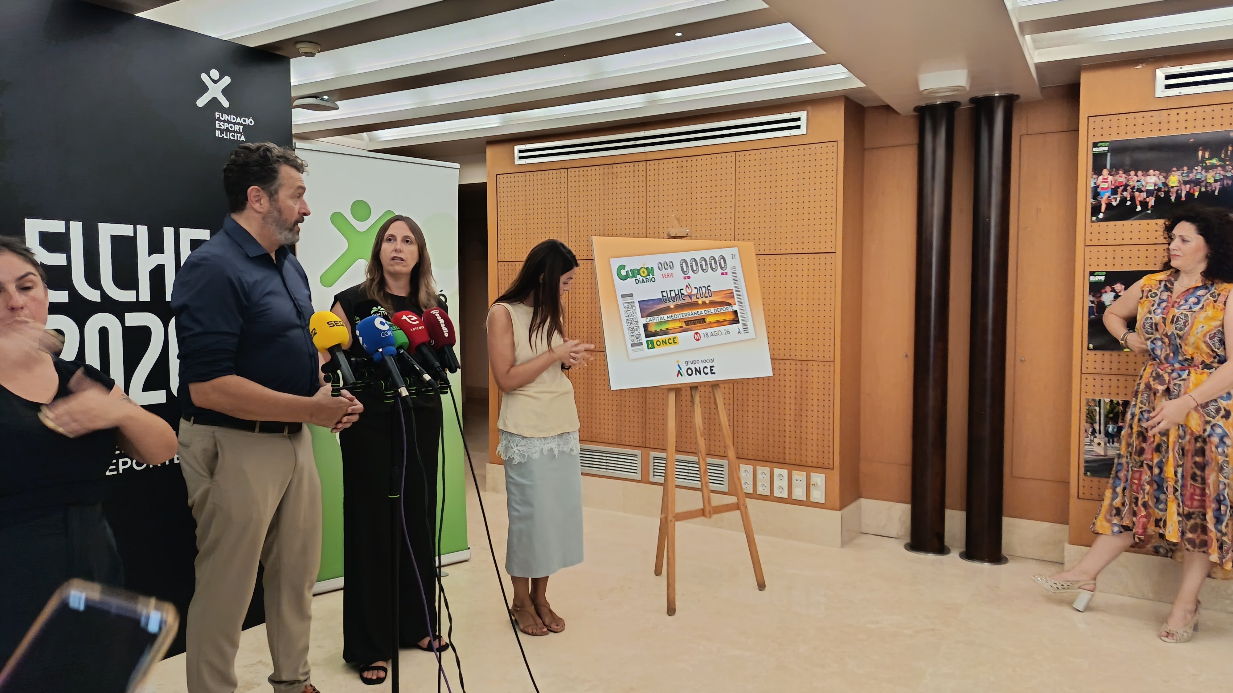 Elche se convierte en protagonista del sorteo de la ONCE del 18 de agosto Elche se convierte en protagonista del sorteo de la ONCE del 18 de agosto