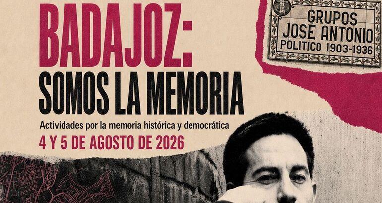 Un ruta en Badajoz este miércoles recorre huellas franquistas presentes en espacio públicos de la ciudad Un ruta en Badajoz este miércoles recorre huellas franquistas presentes en espacio públicos de la ciudad