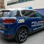 Vehículo de la Policía Nacional en Barcelona. Vehículo de la Policía Nacional en Barcelona.