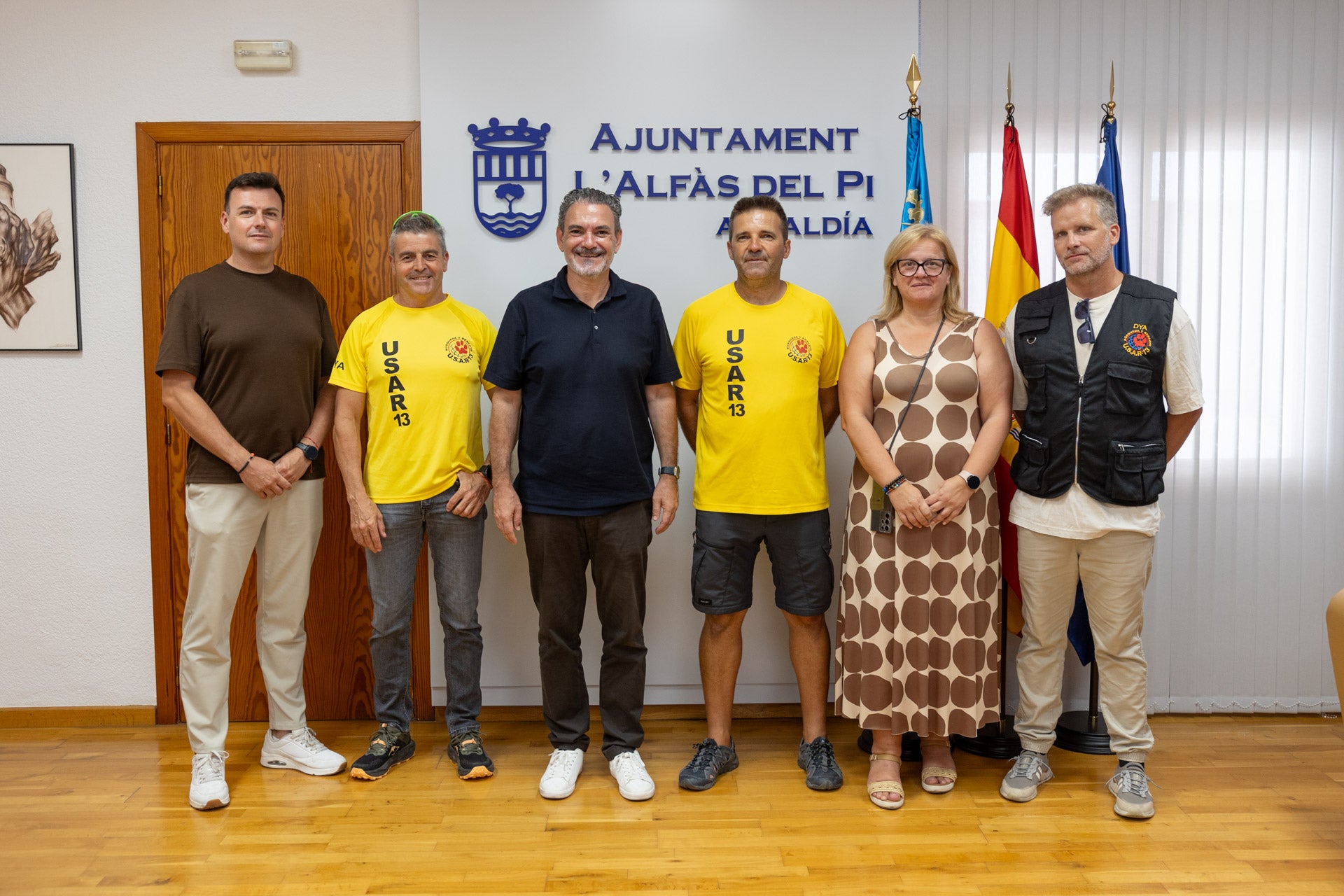 L'Alfàs del Pi reconoce la labor de USAR-13 tras su misión de rescate en Venezuela L'Alfàs del Pi reconoce la labor de USAR-13 tras su misión de rescate en Venezuela