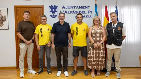 L'Alfàs del Pi reconoce la labor de USAR-13 tras su misión de rescate en Venezuela L'Alfàs del Pi reconoce la labor de USAR-13 tras su misión de rescate en Venezuela