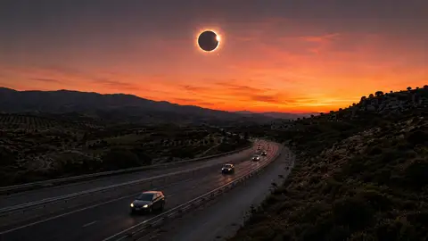 Las recomendaciones de la DGT para desplazamientos y observar el eclipse de Sol de agosto Las recomendaciones de la DGT para desplazamientos y observar el eclipse de Sol de agosto