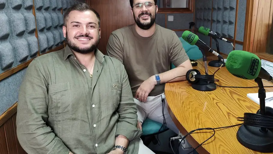 Joan Carles Rodríguez Tur y Marc Costa, Portadors de Santa María en Onda Cero Joan Carles Rodríguez Tur y Marc Costa, Portadors de Santa María en Onda Cero