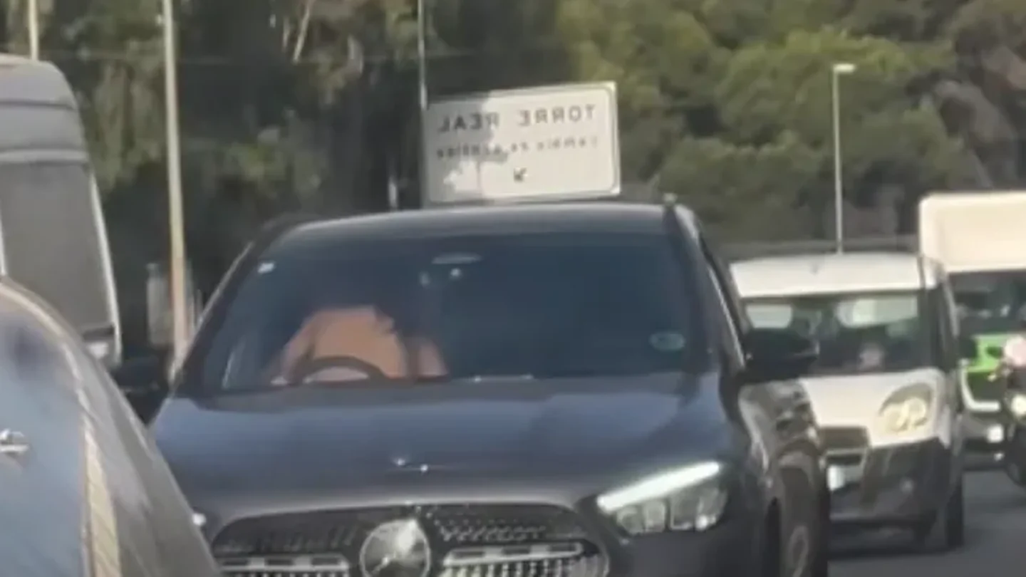 La pareja viral en Marbella manteniendo relaciones al volante La pareja viral en Marbella manteniendo relaciones al volante