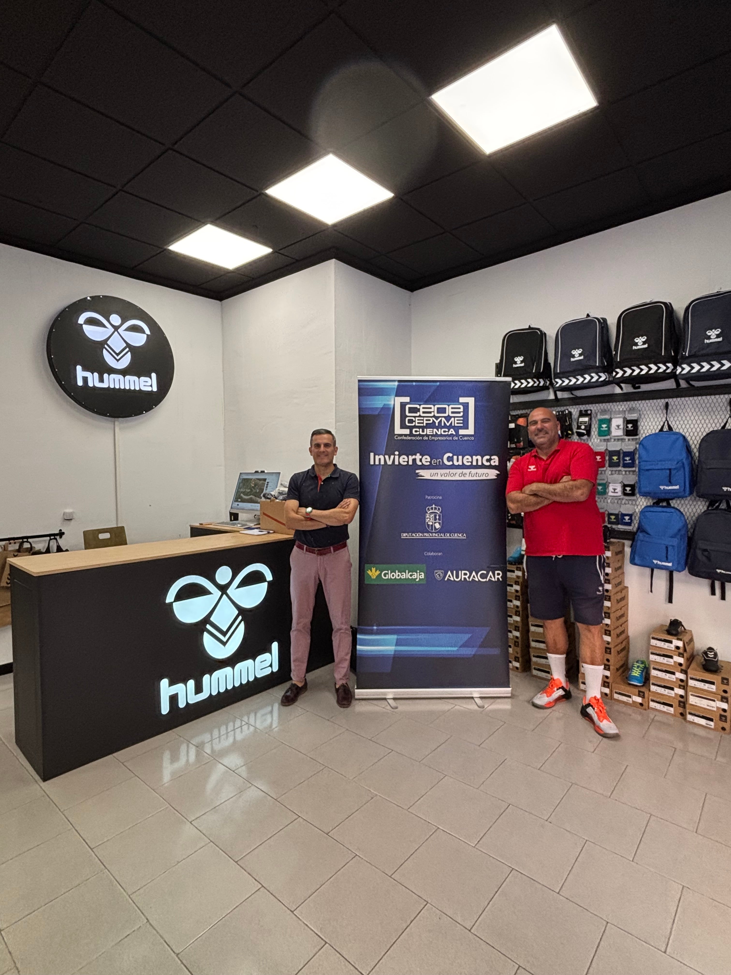 La tienda HUMMEL en pleno centro de Cuenca La tienda HUMMEL en pleno centro de Cuenca