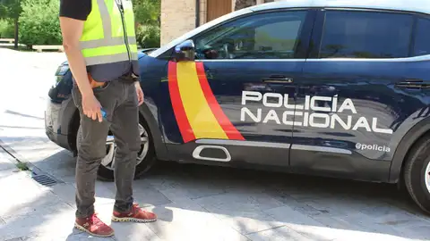 Coche policia nacional. Coche policia nacional.
