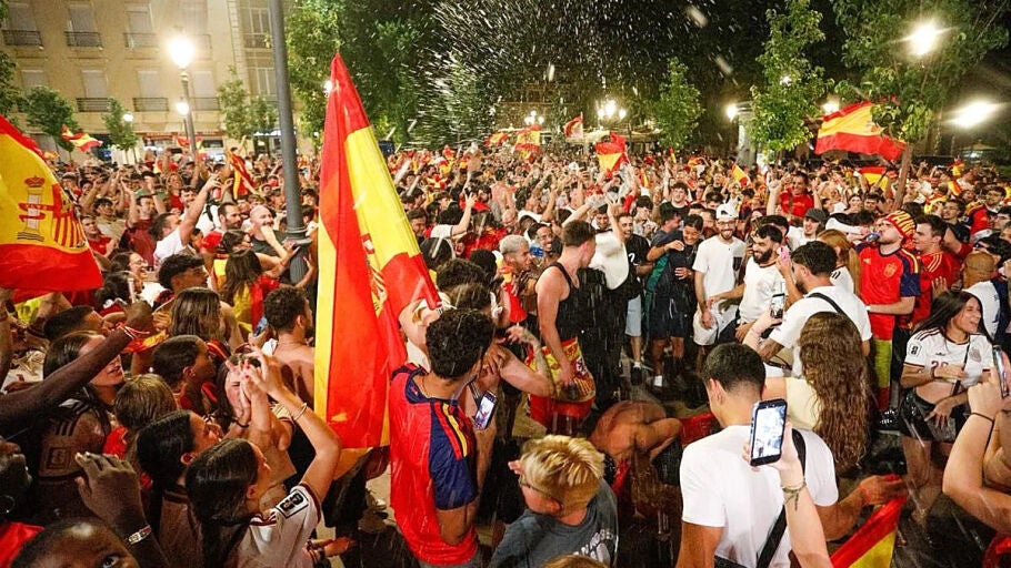 Celebraciones Mundial Espa&ntilde;a
