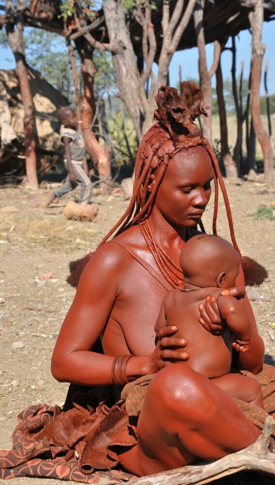 Mujer de la tribu himba