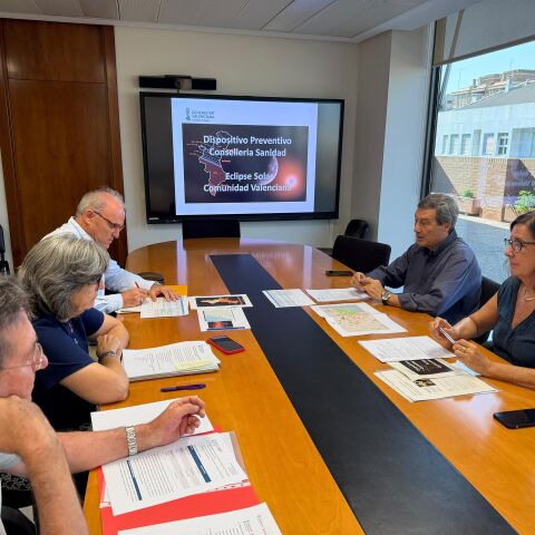 Reunión de la Conselleria de Sanidad.