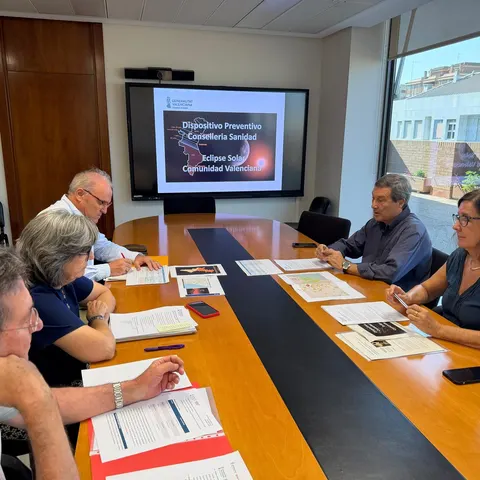 Reunión de la Conselleria de Sanidad.
