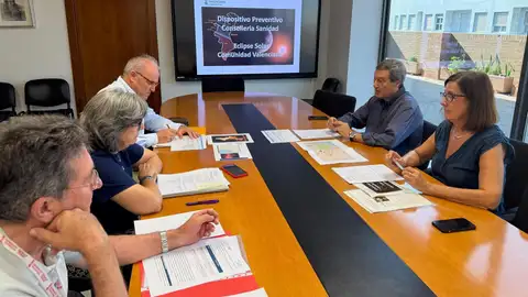 Reunión de la Conselleria de Sanidad. Reunión de la Conselleria de Sanidad.