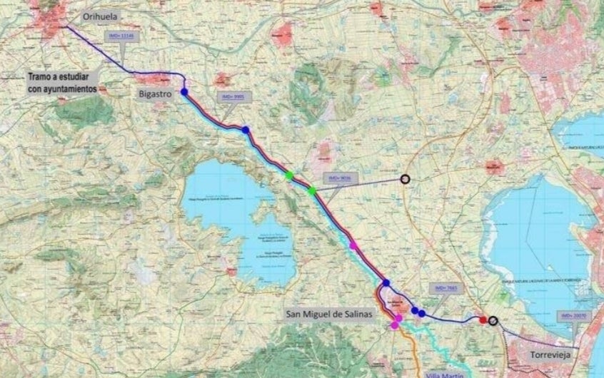 La Generalitat adjudica el contrato para redactar el proyecto de ampliación de la CV-95 entre Orihuela y Torrevieja La Generalitat adjudica el contrato para redactar el proyecto de ampliación de la CV-95 entre Orihuela y Torrevieja
