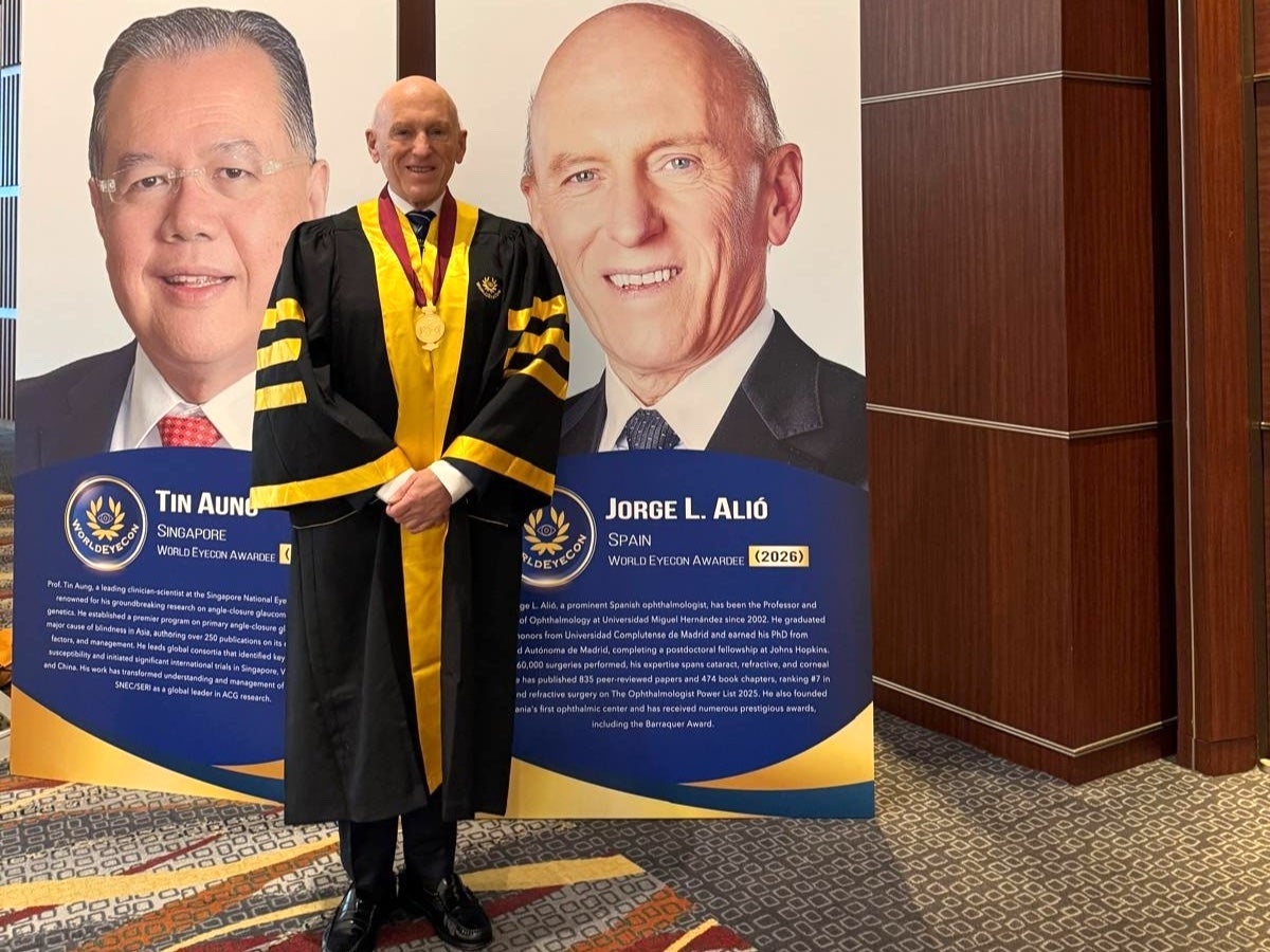 El Dr. Jorge Alió, primer presidente español de la Academia Europea de Oftalmología El Dr. Jorge Alió, primer presidente español de la Academia Europea de Oftalmología