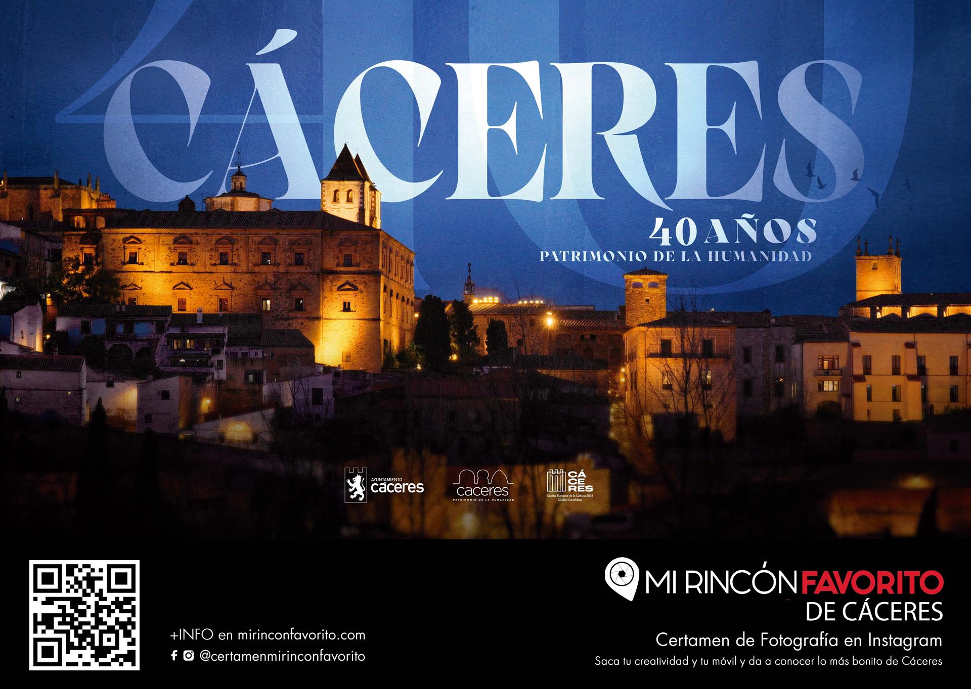 El concurso 'Mi rincón favorito de Cáceres' anima a descubrir los mejores sitios de la ciudad a través de Instagram El concurso 'Mi rincón favorito de Cáceres' anima a descubrir los mejores sitios de la ciudad a través de Instagram