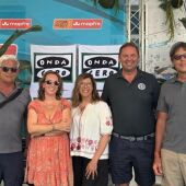 El equipo de Cap Vermell en el Real Club Náutico de Palma.