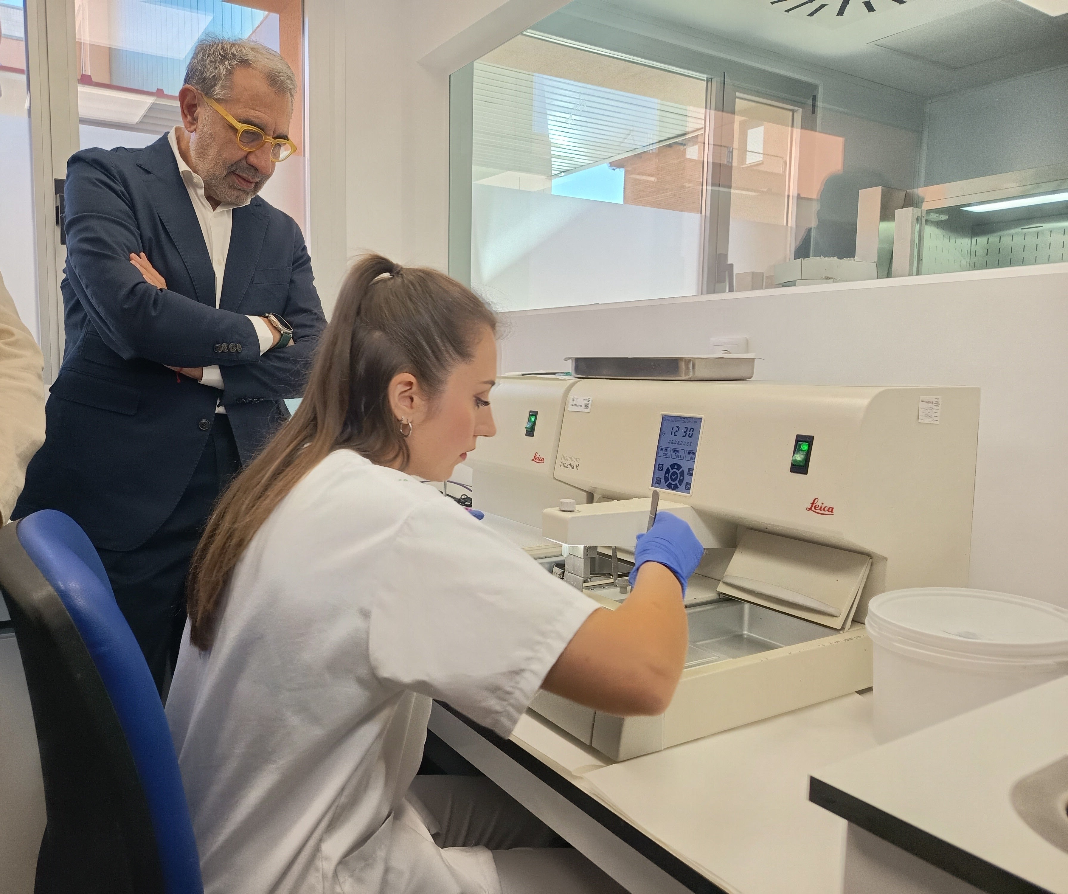 El servicio de Anatomía Patológica del Hospital de Valdepeñas preparado para el futuro de la especialidad El servicio de Anatomía Patológica del Hospital de Valdepeñas preparado para el futuro de la especialidad