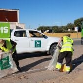 Retiran más de125 toneladas de residuos en los principales caminos del Rocío en la provincia