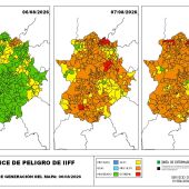 Riesgo moderado de incendios este jueves en todo el territorio extremeño, a partir del viernes escalada hacia un riesgo muy alto