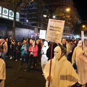 Concentración por crimen machista en Bilbao Concentración por crimen machista en Bilbao