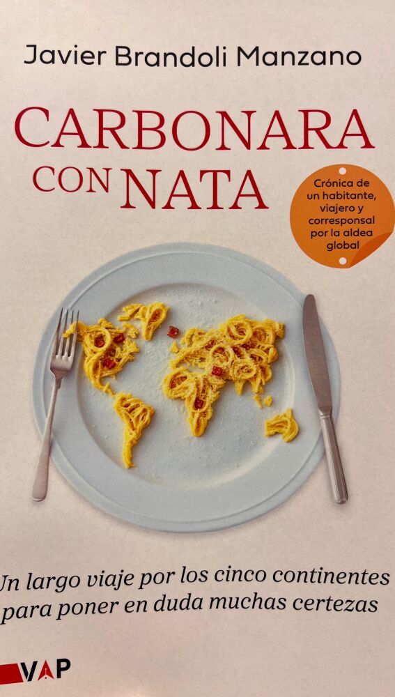 Libro "Carbonara con nata", de Javier Brandoli