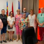 Miembros de la Asociación Gent Major d'Alzira