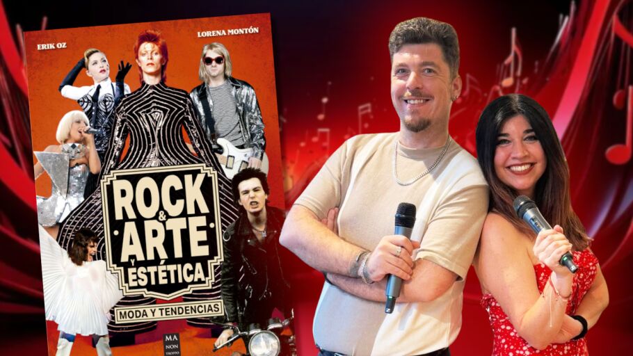 Eric Oz y Lorena Mont&oacute;n, autors del llibre 'Rock & arte y est&eacute;tica'
